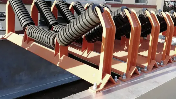 impact idler for belt conveyor