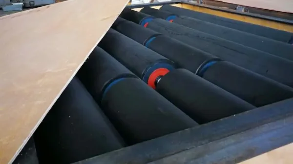 HDPE roller for belt conveyor